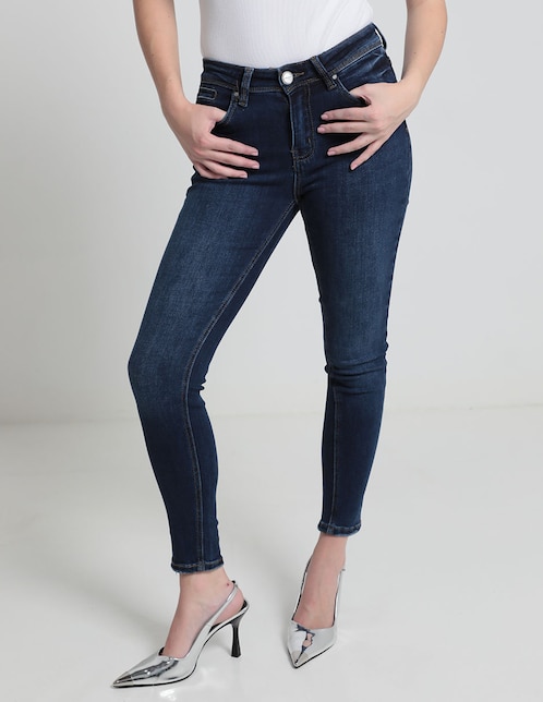 Jeans skinny para mujer 1