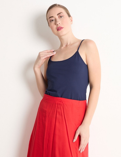 TOP COM25002-01 CONTE, EG, AZUL MARINO