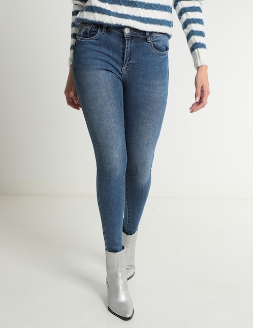 Jeans skinny para mujer 1