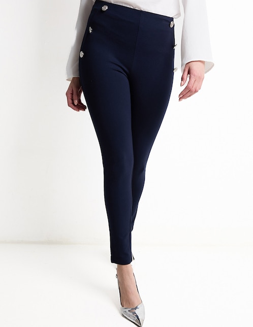 Legging Contempo a la cintura con elástico para mujer
