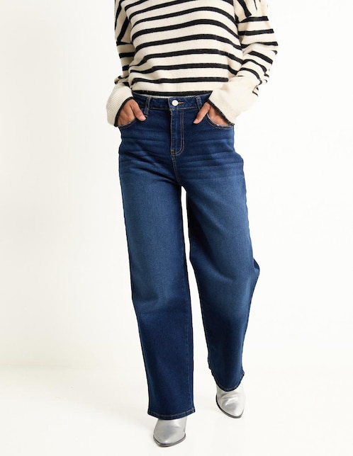 JEANS COM255, 34, ÍNDIGO DENIM OBSCURO
