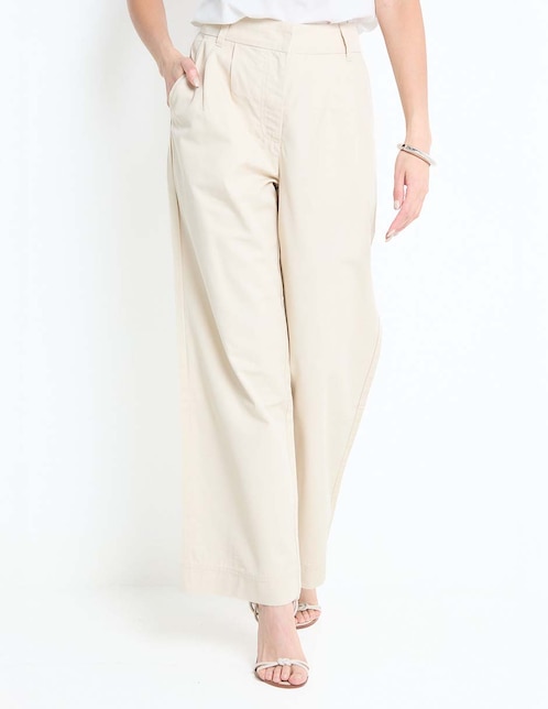Pantalón de vestir amplio para mujer 1