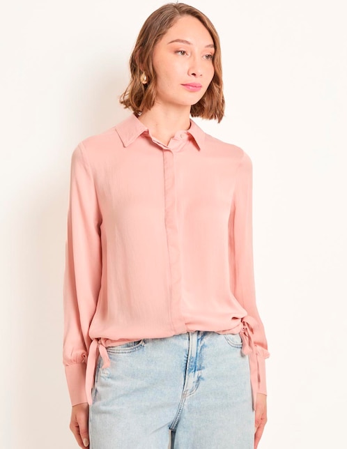 Blusa manga larga para mujer 1