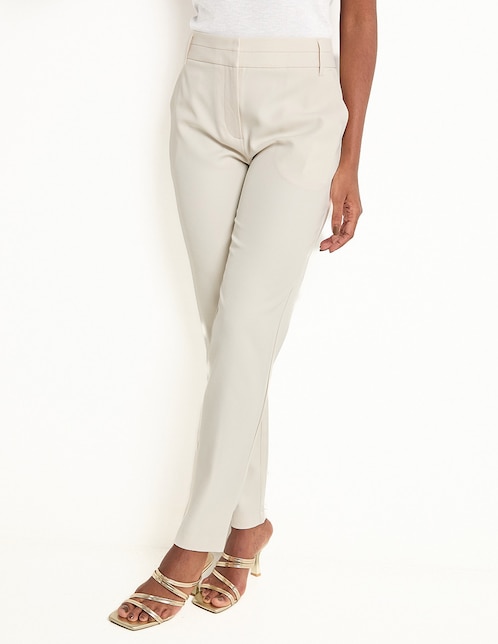 Pantalón de vestir slim para mujer 1