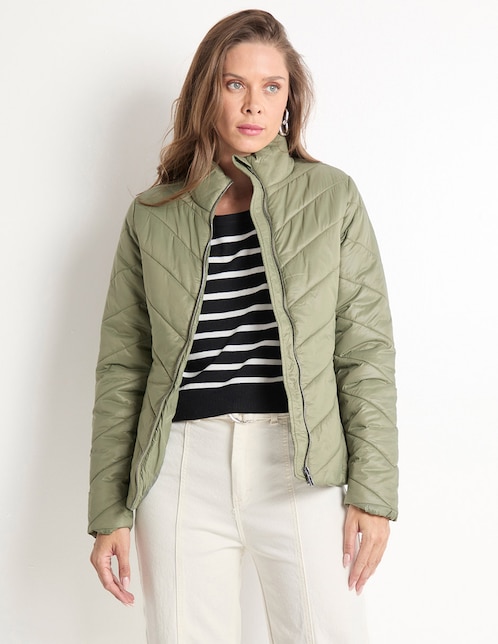 Chamarra acolchada para mujer
