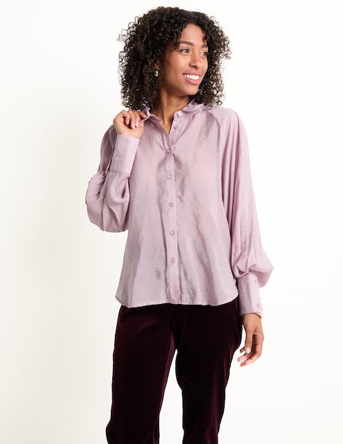 Blusa manga larga para mujer 1