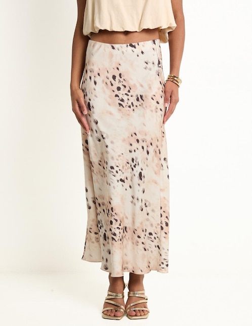 FALDA L RODILLA, ECH, BLANCO GARDENIA E