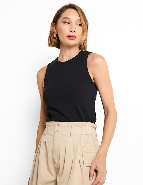 Top cuello redondo 1