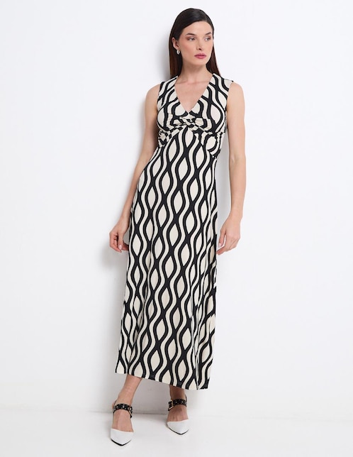 Vestido crop casual Contempo para mujer