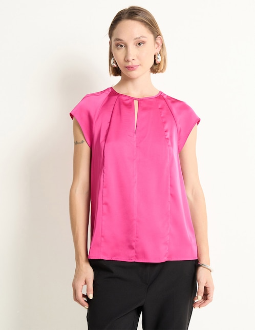 Blusa manga corta para mujer 1