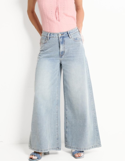Jeans amplio para mujer 1