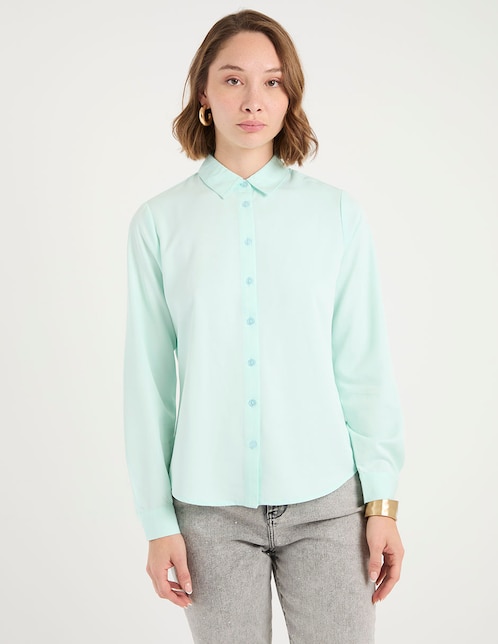 Blusa manga larga para mujer 1