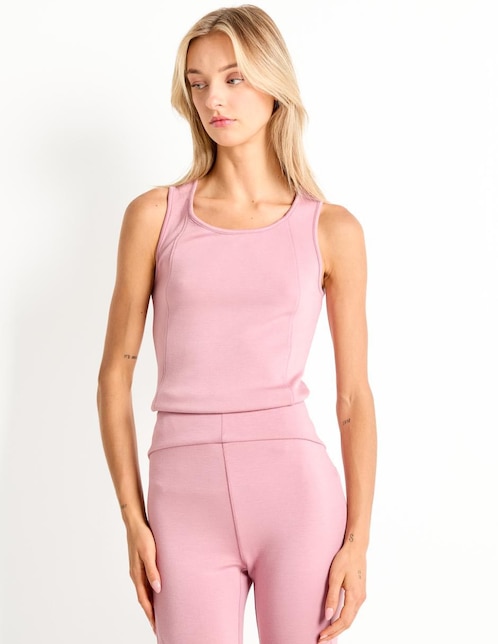 Top cuello redondo tirante ancho 1
