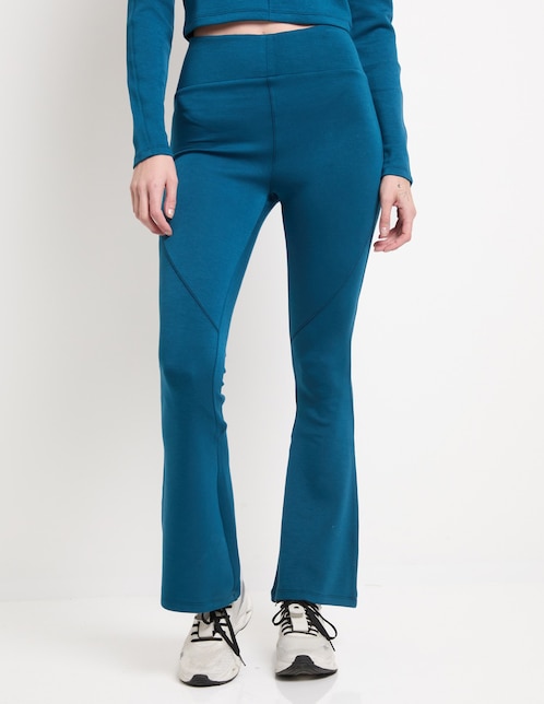 Pants straight con pretina para mujer 1