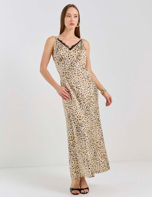 Vestido largo casual para mujer 1