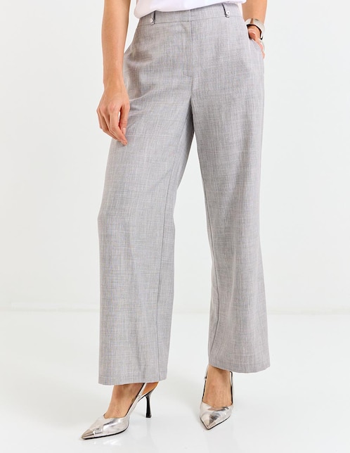 Pantalón de vestir amplio para mujer 1