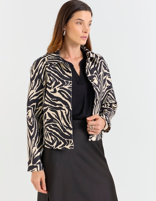 Saco casual Contempo para mujer