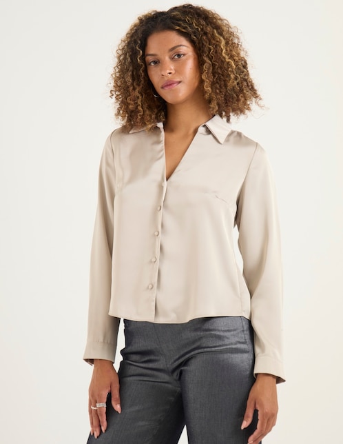 Blusa manga larga para mujer 1