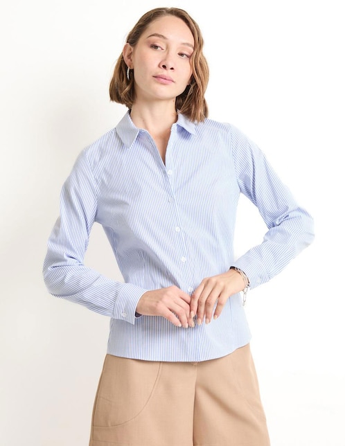 Blusa manga larga para mujer 1