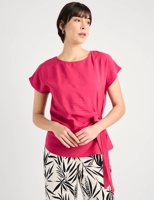 Blusa manga corta para mujer 1