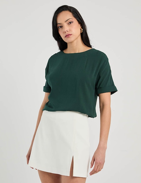 Falda short a la cintura 1