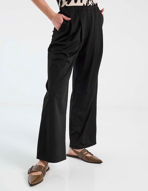 Pantalón relaxed amplio para mujer 1