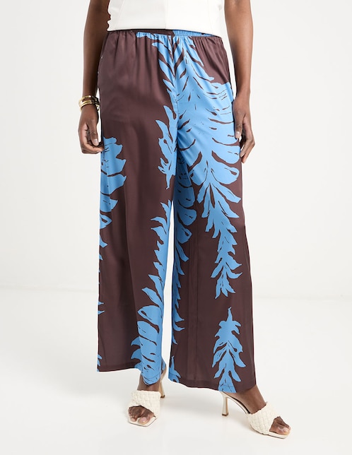 Pantalón amplio para mujer 1