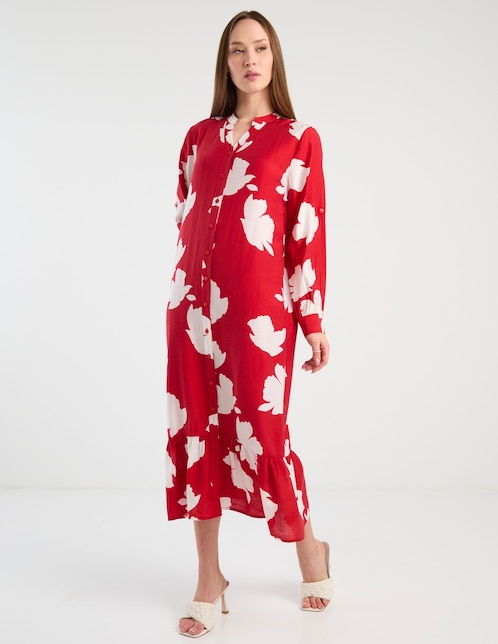 Vestido midi casual para mujer 1