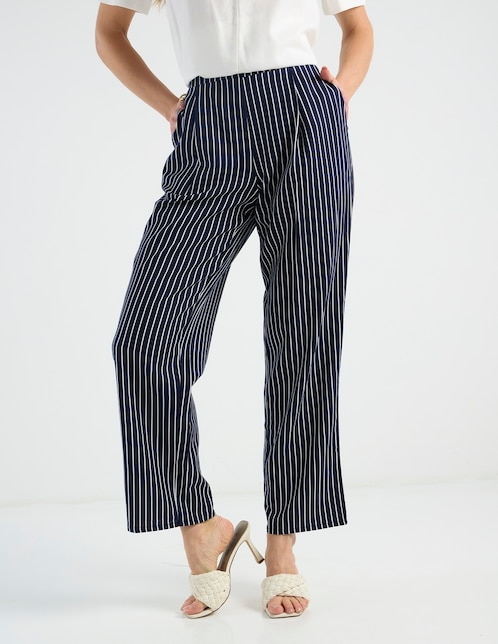 Pantalón Contempo straight para mujer