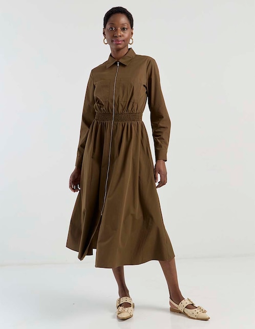 Vestido midi casual para mujer 1