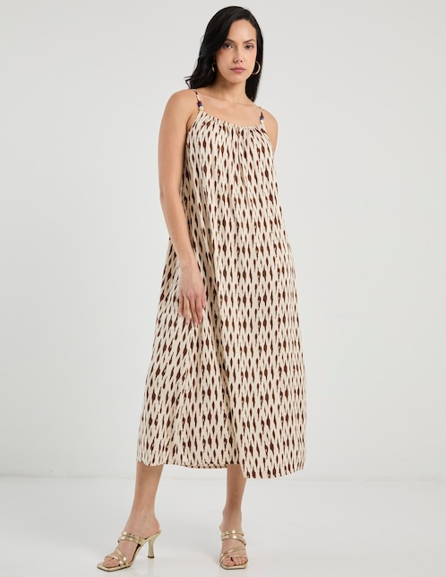 Vestido midi casual para mujer 1