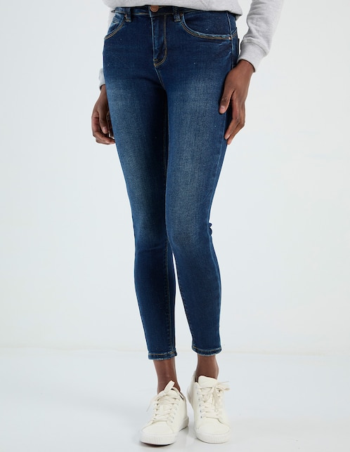 Jeans skinny Contempo para mujer