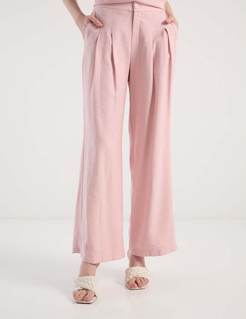 Pantalón relaxed amplio para mujer 1