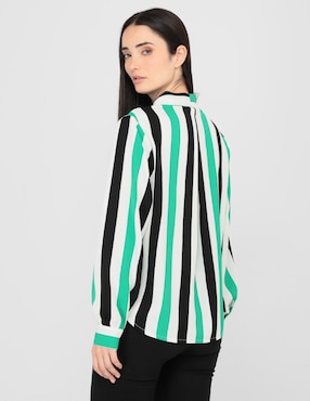 Blusa Contempo manga larga para mujer