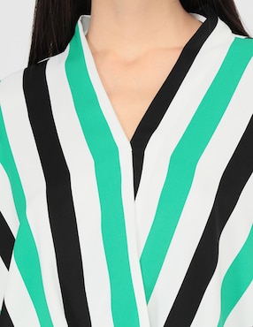Blusa Contempo manga larga para mujer
