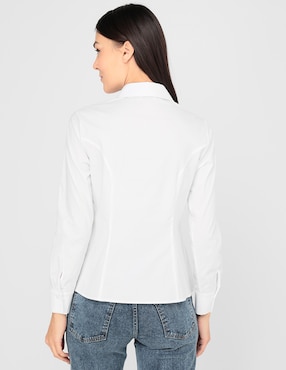 Blusa manga larga para mujer