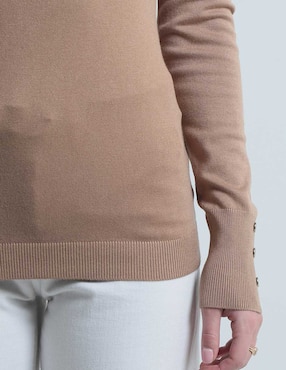 Suéter Contempo cuello redondo para mujer