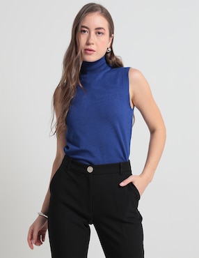 Blusa Contempo sin manga para mujer
