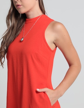 Vestido mini casual Contempo para mujer