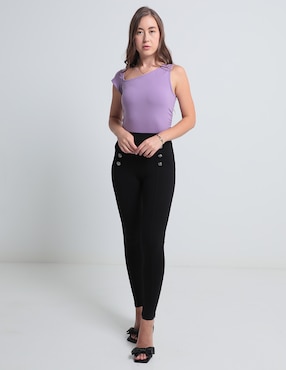 Legging Contempo a la cintura con elástico para mujer