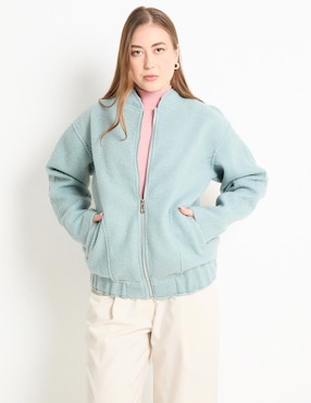 Chamarra Bomber Contempo Para Mujer