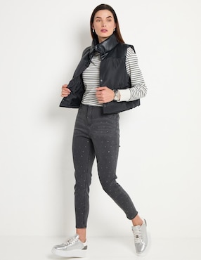 Jeans skinny Contempo para mujer