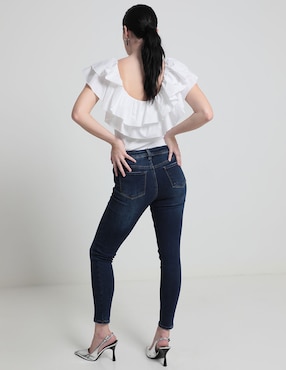 Jeans skinny Contempo para mujer