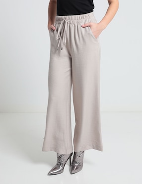 Pantalón Contempo Amplio Para Mujer