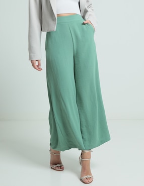 Pantalón Contempo Amplio Para Mujer