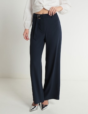 Pantalón Contempo Amplio Para Mujer