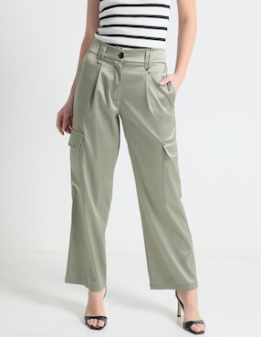 Pantalón Contempo Straight Para Mujer