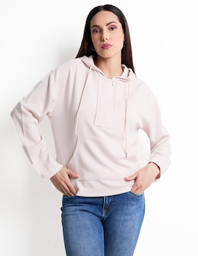 Sudadera Con Capucha Y Bolsa Contempo Para Mujer