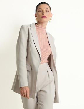 Saco casual Contempo para mujer