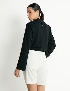 Blusa manga larga para mujer